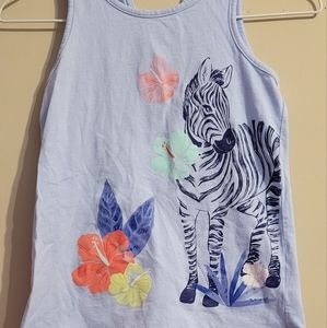 Carters girls size 10 tank/short set